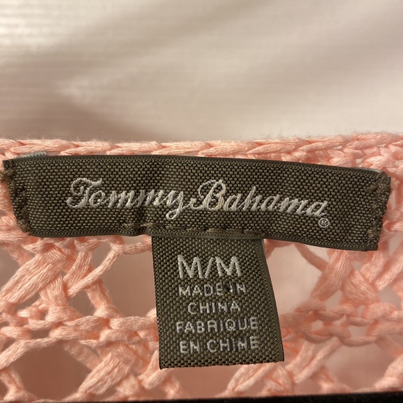 Tommy Bahama Crochet Ombré Pink Cover-up - Picture 6 of 7